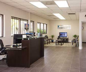 MotorHaus Reception Desk